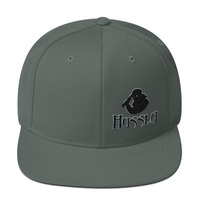 Hussla Raider 1 Wool Blend Snapback - Thumbnail 4