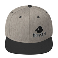 Hussla Raider 1 Wool Blend Snapback - Thumbnail 8