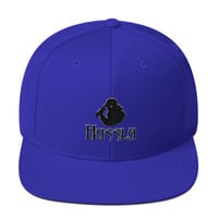 Silver N Black Hussla 1 Wool Blend Snapback - Thumbnail 13