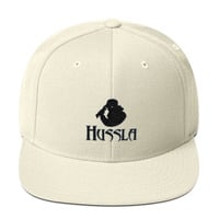 Silver N Black Hussla 1 Wool Blend Snapback - Thumbnail 14
