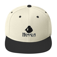 Silver N Black Hussla 1 Wool Blend Snapback - Thumbnail 15