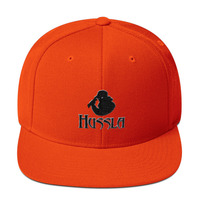 Silver N Black Hussla 1 Wool Blend Snapback - Thumbnail 17