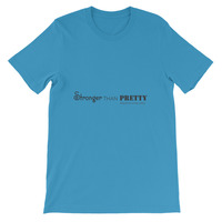 Unisex Stronger Than Pretty short sleeve t-shirt - Thumbnail 8