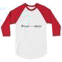 Men's Stronger Than Pretty 3/4 sleeve raglan shirt - Thumbnail 4