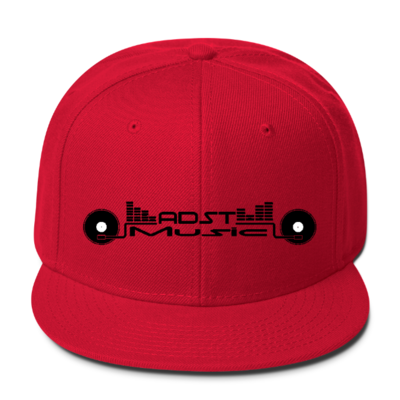 Adst music snapback cap