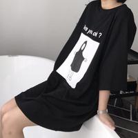 Are you ok Black T-Shirt - Thumbnail 2