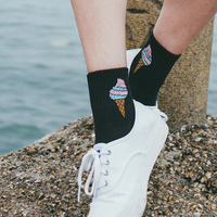 PASTEL ICE CREAM CONE SOCKS ( 4 COLORS ) - Thumbnail 3