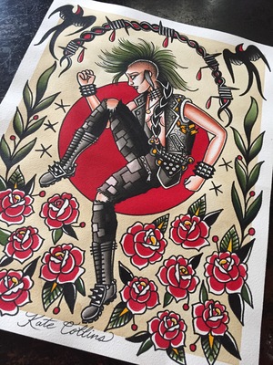 Sundancer Watercolor Poster Print