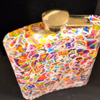 4 oz. Lisa Frank Flask - Thumbnail 3