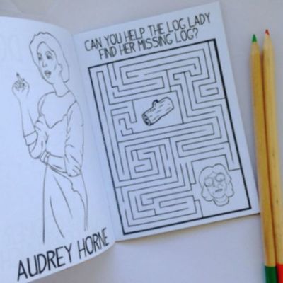 Twin peaks rainy day activity book