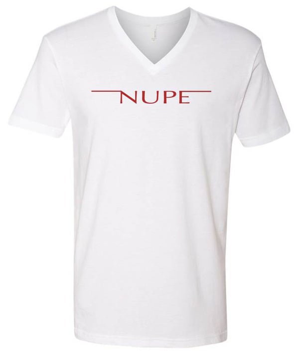 Kappa Alpha Psi Kasual V-Line NUPE White Shirt