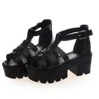 Gladiator Heel Platform Sandal - Thumbnail 3