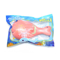 Jumbo Kiibru Whale Squishy Charm SLOW RISING - Thumbnail 2