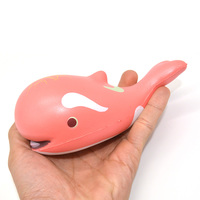 Jumbo Kiibru Whale Squishy Charm SLOW RISING - Thumbnail 3