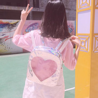 Heart Hologram Backpack - Thumbnail 4
