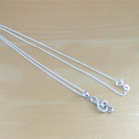 925 Cz Treble Clef Pendant & 18" Silver Chain/Music Note Pendant/Music Note Necklace/Treble Clef Jewellery/Treble Clef Jewelry/Music Note - Thumbnail 1
