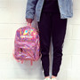 HARAJUKU CRY BABY HOLOGRAM BACKPACK-1