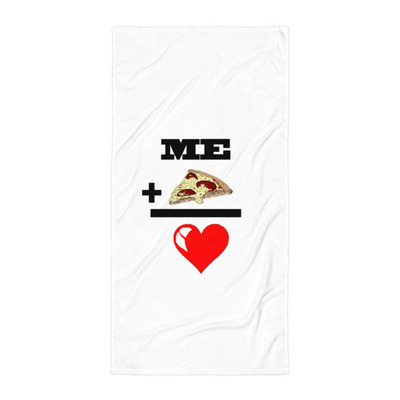 Pizza Love Beach Blanket
