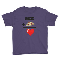 Youth Pizza Love Short Sleeve T-Shirt - Thumbnail 1