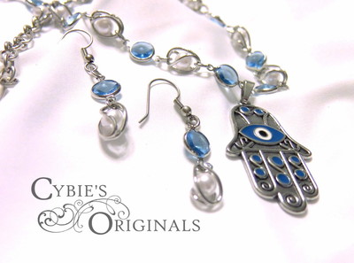 3pc Hamsa Hand (The All Seeing Eye) set