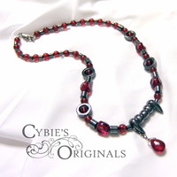 Blood Night Fangs Necklace - Thumbnail 1