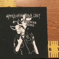 APPALACHAIN TERROR UNIT - "Officer Down" Cloth patch - Thumbnail 1