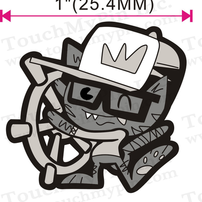 Steamboat alley  enamel pins (1.0 inch)