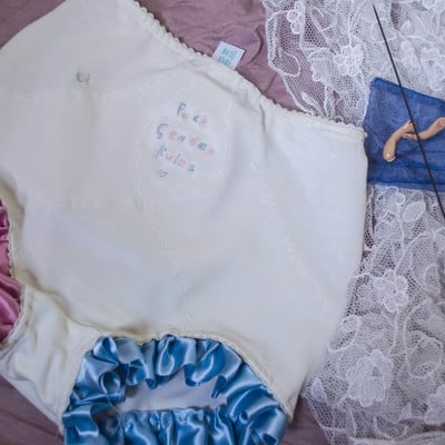 "fuck gender rules" panties - Thumbnail 1