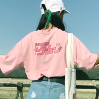 SAILOR MOON 9 ANIME PICTURES TEE ( PINK ) - Thumbnail 3