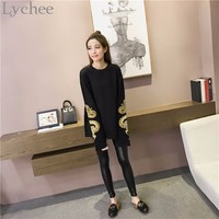 Punk Gothic Dragon Sweatshirt - Thumbnail 2