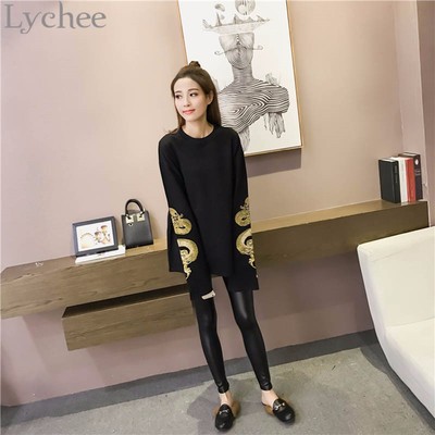 Punk gothic dragon sweatshirt