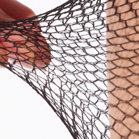 Black Fishnet Sexy Stockings - Thumbnail 3