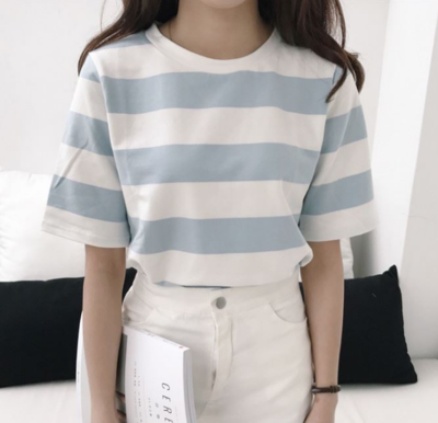 Striped Casual T-shirt