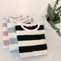 Striped Casual T-shirt - Thumbnail 3