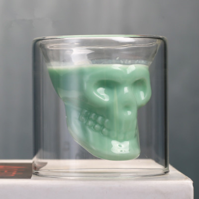 Skull glass