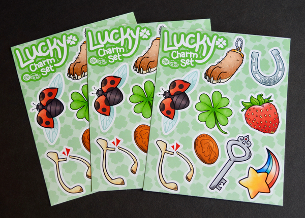 Lucky Charms Small Sticker Sheet