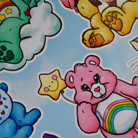 Care-a-Lot Sticker Sheet - Thumbnail 2