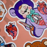 Guro Pals Sticker Sheet - Thumbnail 1