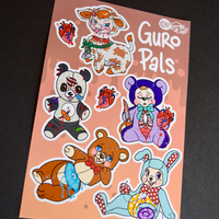 Guro Pals Sticker Sheet - Thumbnail 2