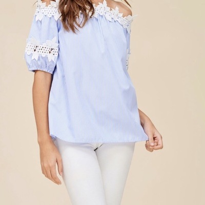 Downtown striped blouse 