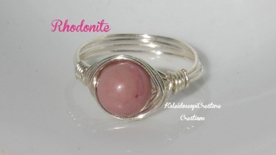 Rhodonite Ring