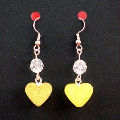 Heart earrings