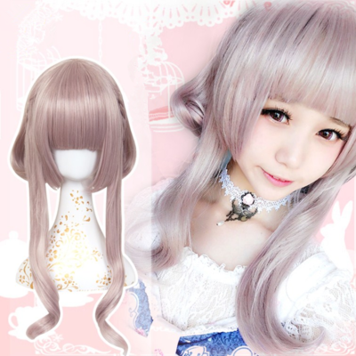 Pastel pink cosplay wig