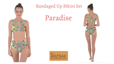 Paradise- Bandaged Up Bikini Set