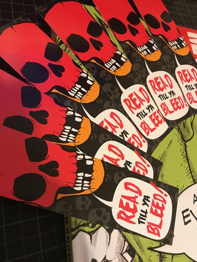 Read Till Ya Bleed! Bookmark ( 2- pack for $3 )