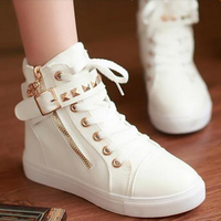 Women's shoes is high for canvas shoes - Thumbnail 2