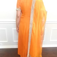 Orange Gota Suit - Thumbnail 1