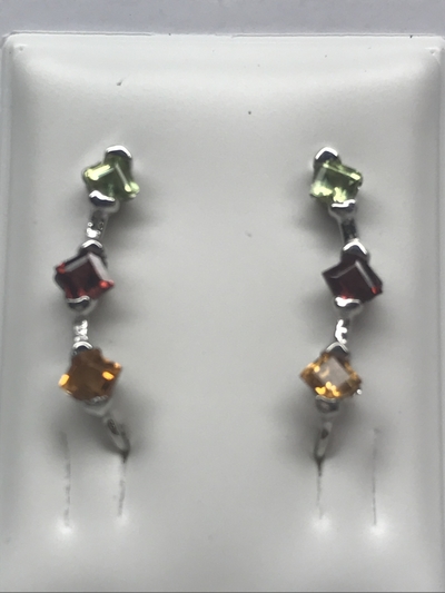 Peridot,Amethyst,Citrine