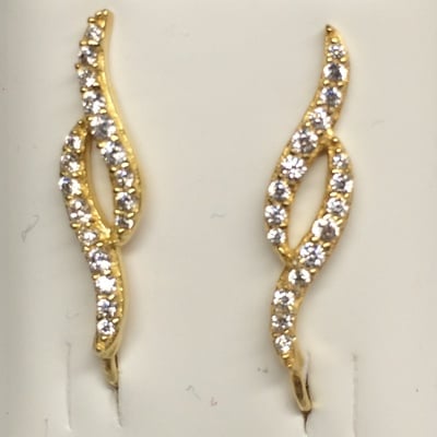 All cz's, opening in center