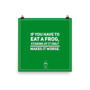 Poster - Eat a frog-3